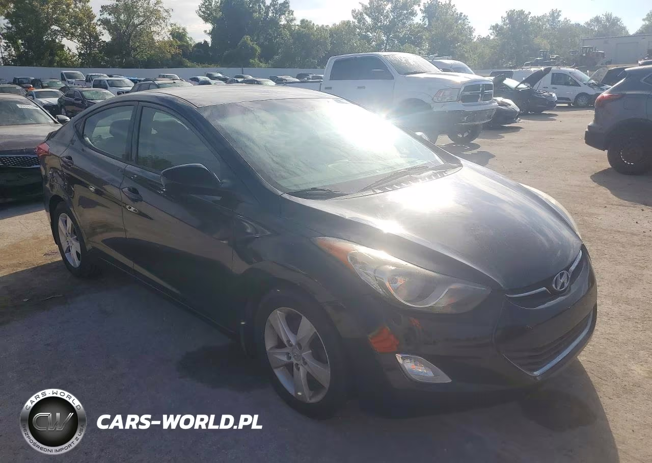 2013 Hyundai Elantra Gls VIN:5NPDH4AE1DH195160 - 4