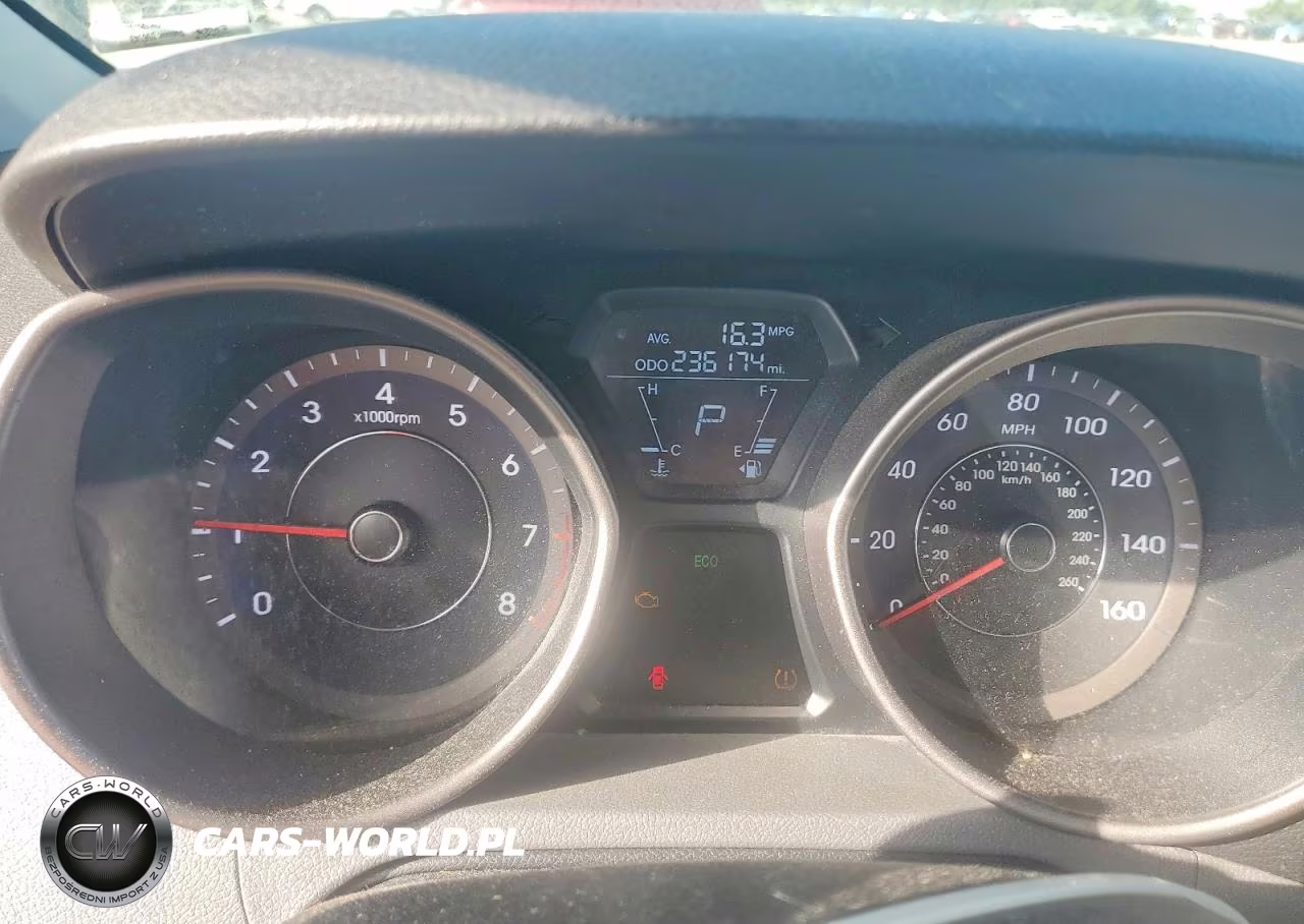 2013 Hyundai Elantra Gls VIN:5NPDH4AE1DH195160 - 9
