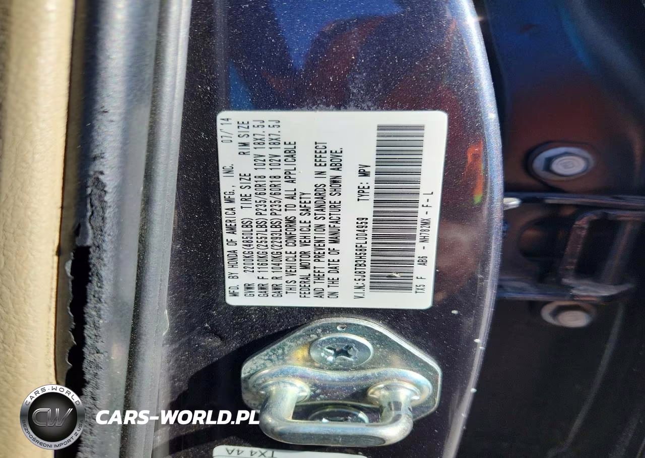 2015 Acura Rdx Technology VIN:5J8TB3H58FL004959 - 14