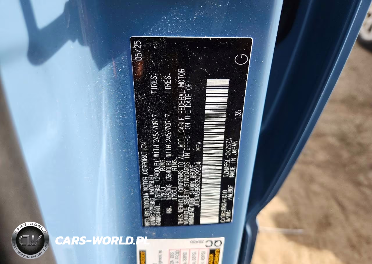2025 Toyota 4Runner Sr5 VIN:JTEVA5BR9S5029204 - 13