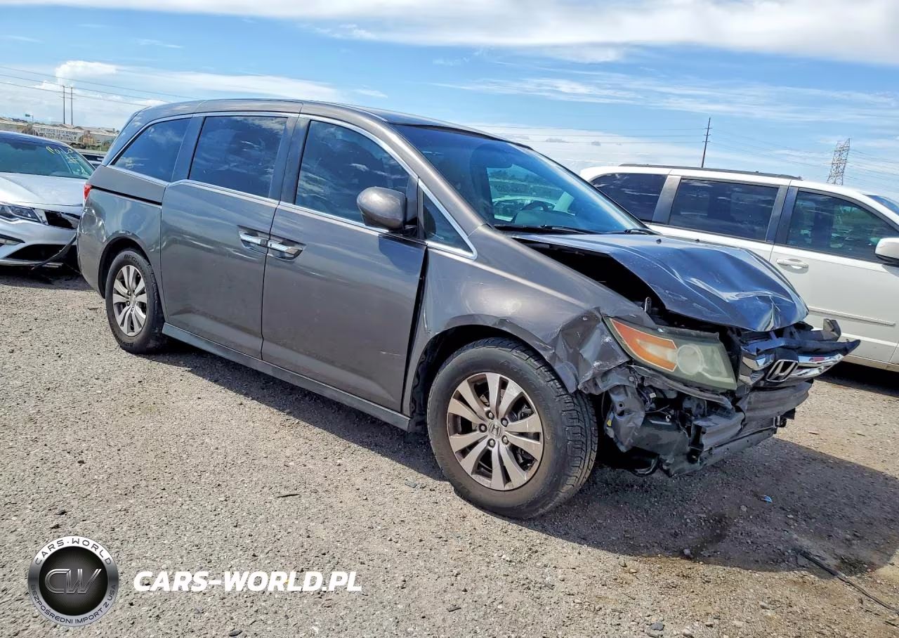 2015 Honda Odyssey Ex VIN:5FNRL5H49FB059660 - 4