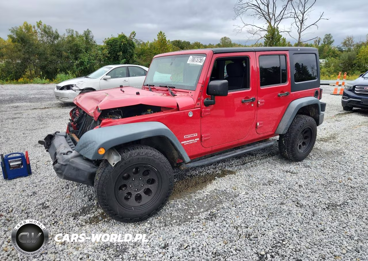 2012 Jeep Wrangler Unlimited Sport VIN:1C4BJWDG9CL243065 - 1
