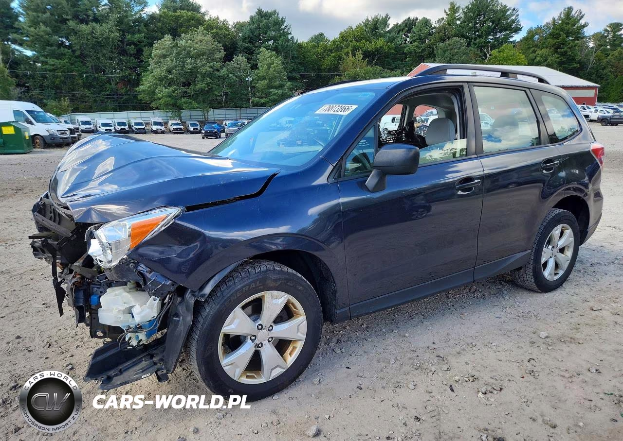 2016 Subaru Forester 2.5I VIN:JF2SJABC9GH407430 - 1