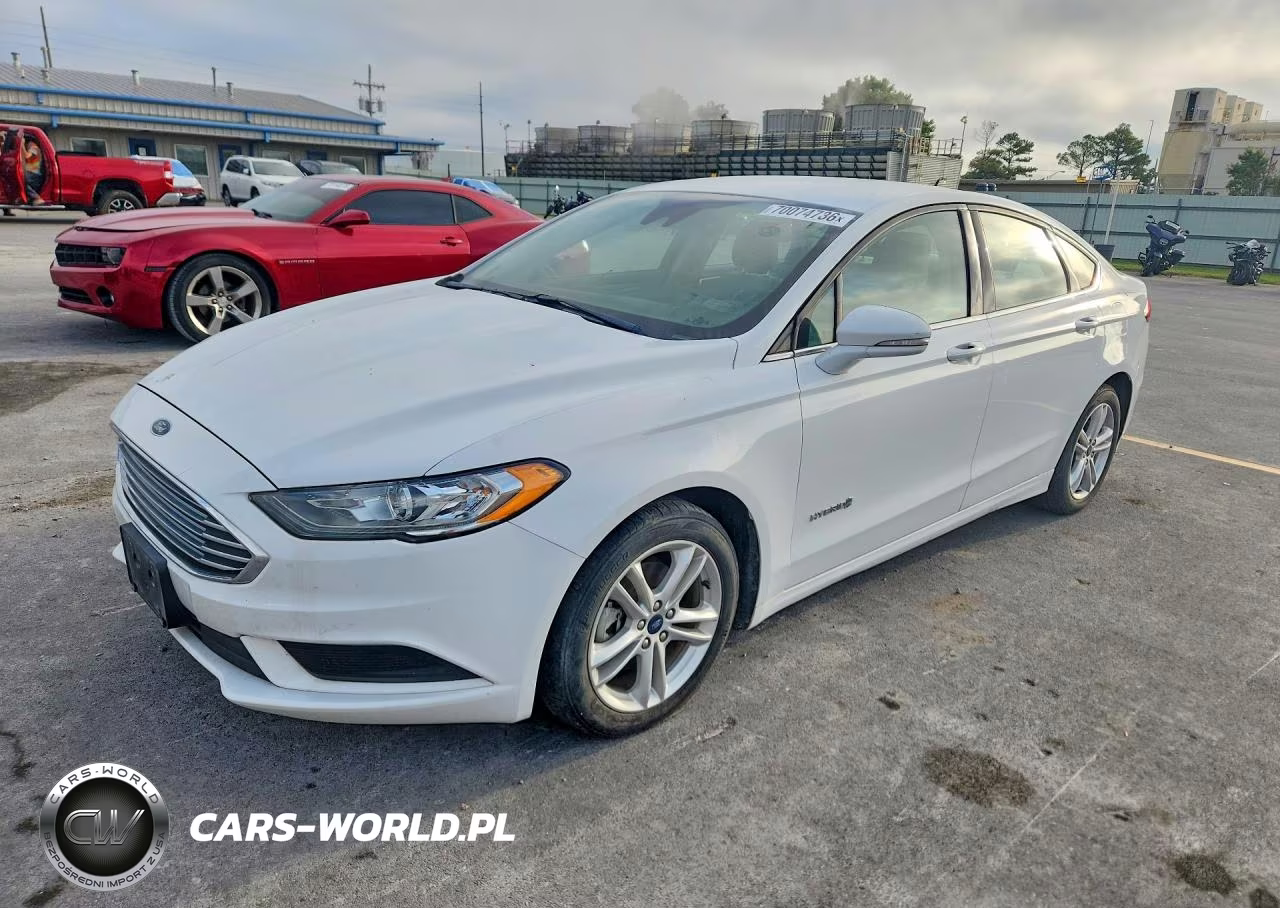 2018 Ford Fusion Se Hybrid