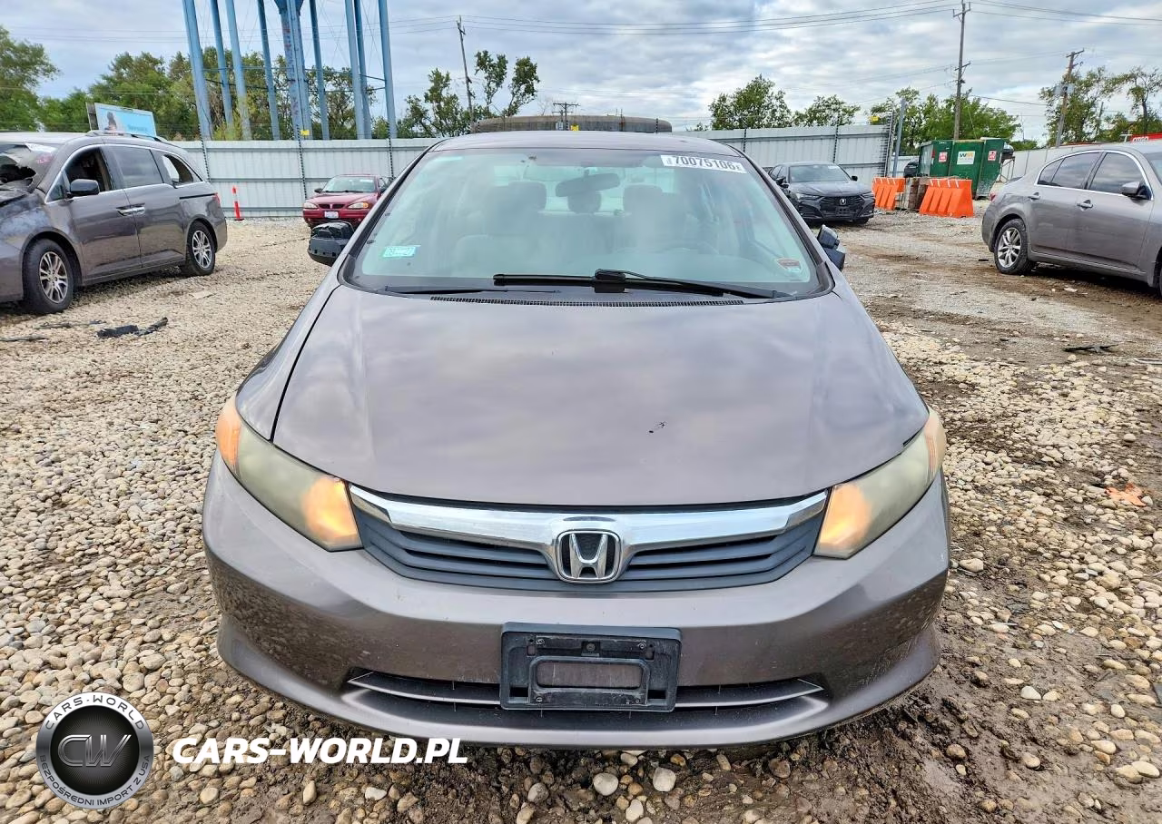 2012 Honda Civic Lx VIN:19XFB2F50CE032204 - 5