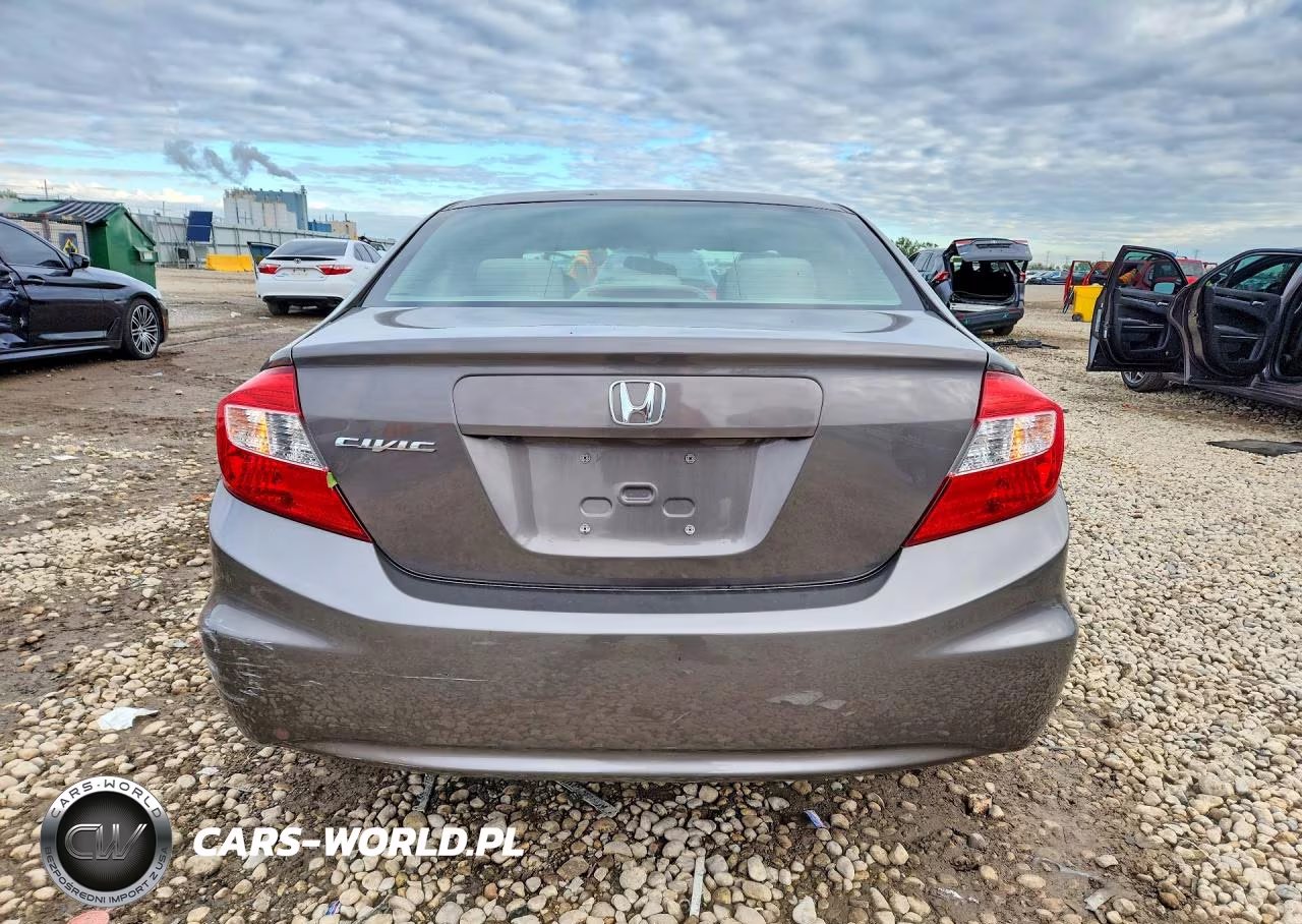2012 Honda Civic Lx VIN:19XFB2F50CE032204 - 6