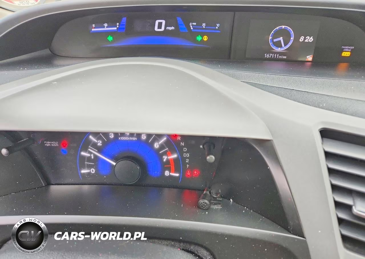 2012 Honda Civic Lx VIN:19XFB2F50CE032204 - 9