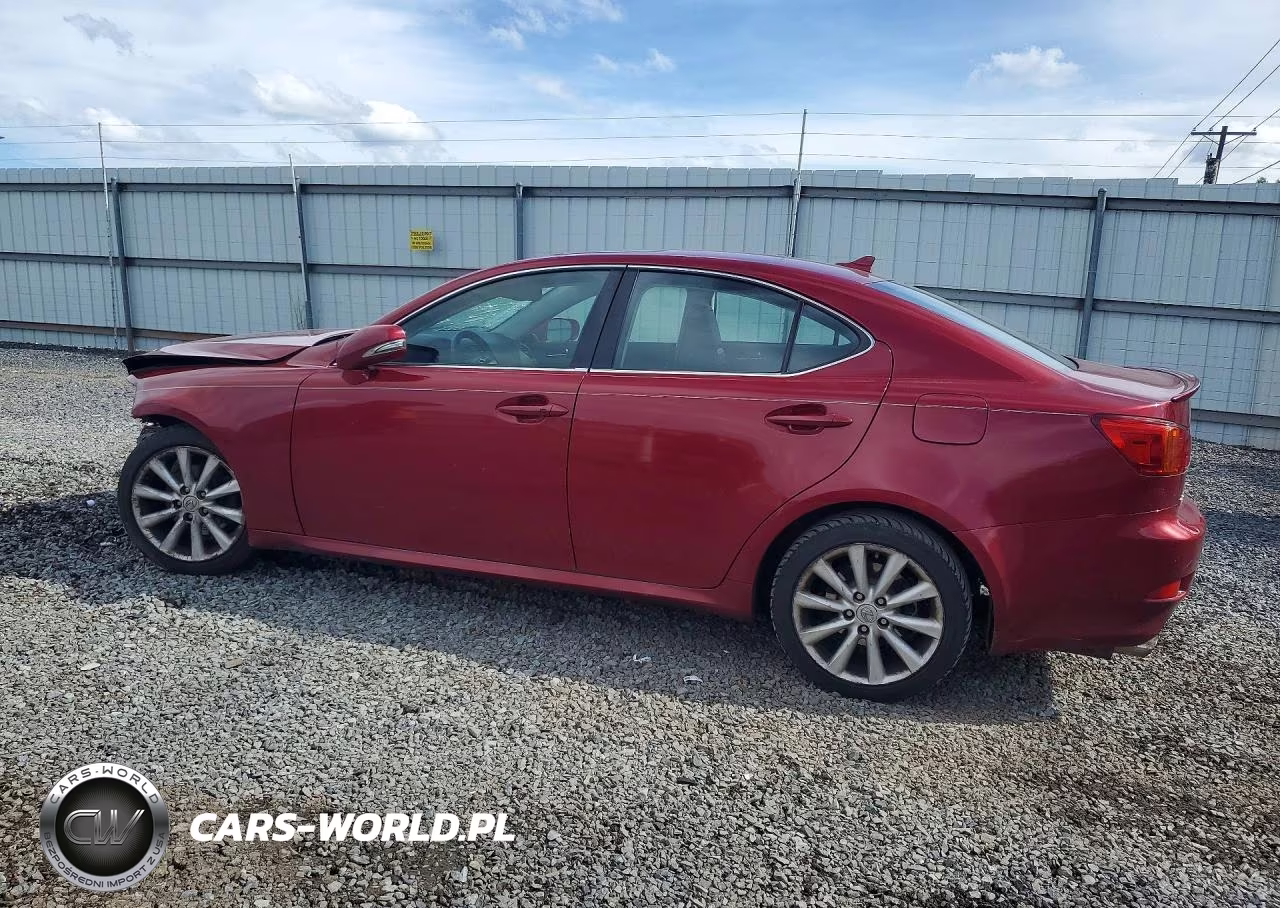 2009 Lexus Is 250 VIN:JTHCK262495027647 - 2