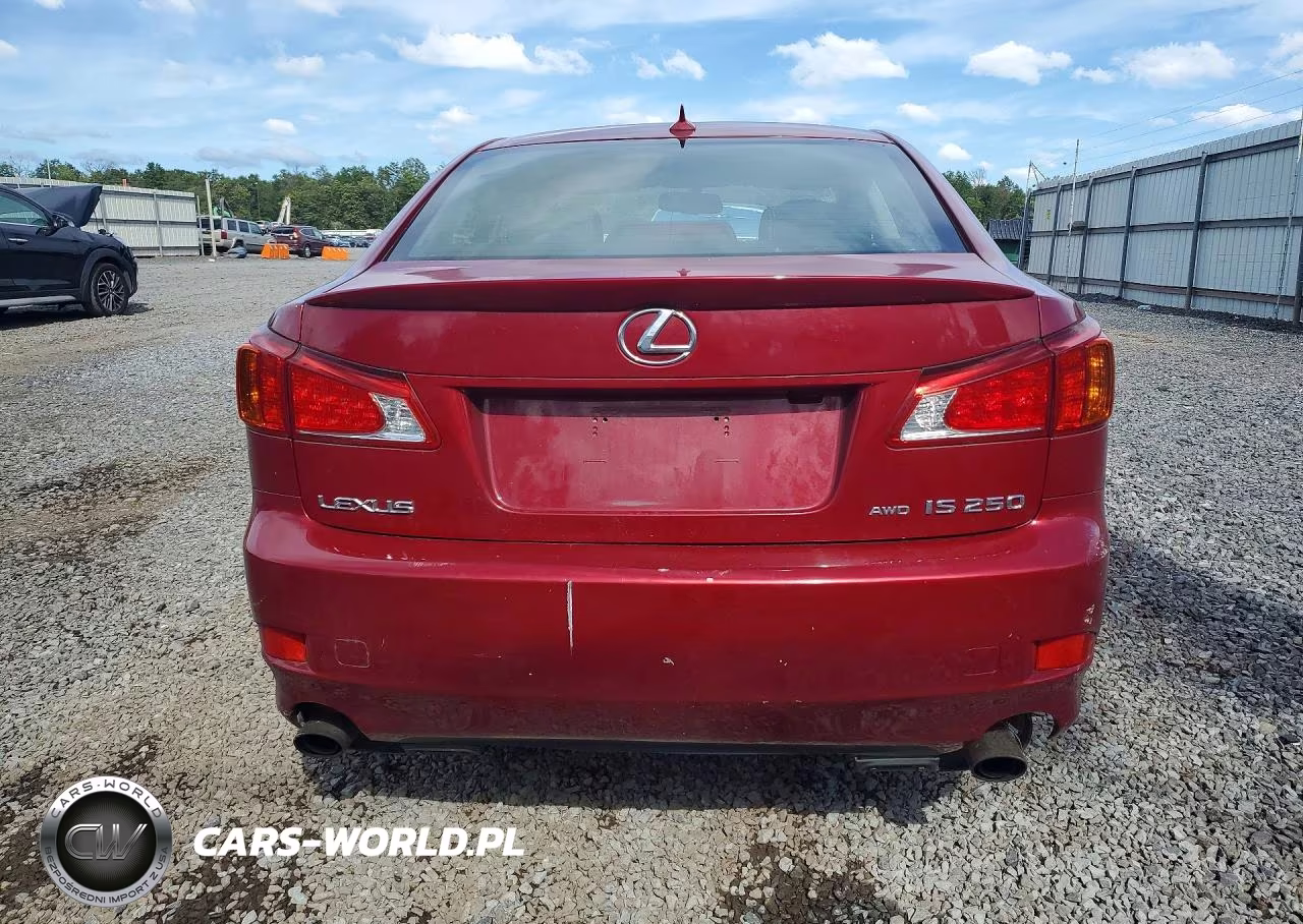 2009 Lexus Is 250 VIN:JTHCK262495027647 - 6