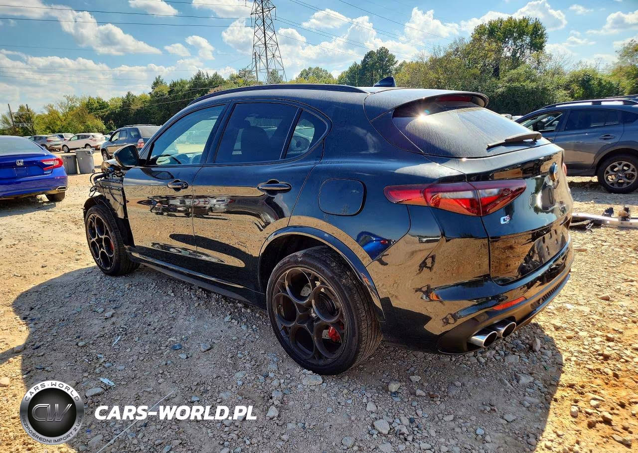 2023 Alfa Romeo Stelvio Quadrifoglio VIN:ZASPAKEV4P7D67536 - 2