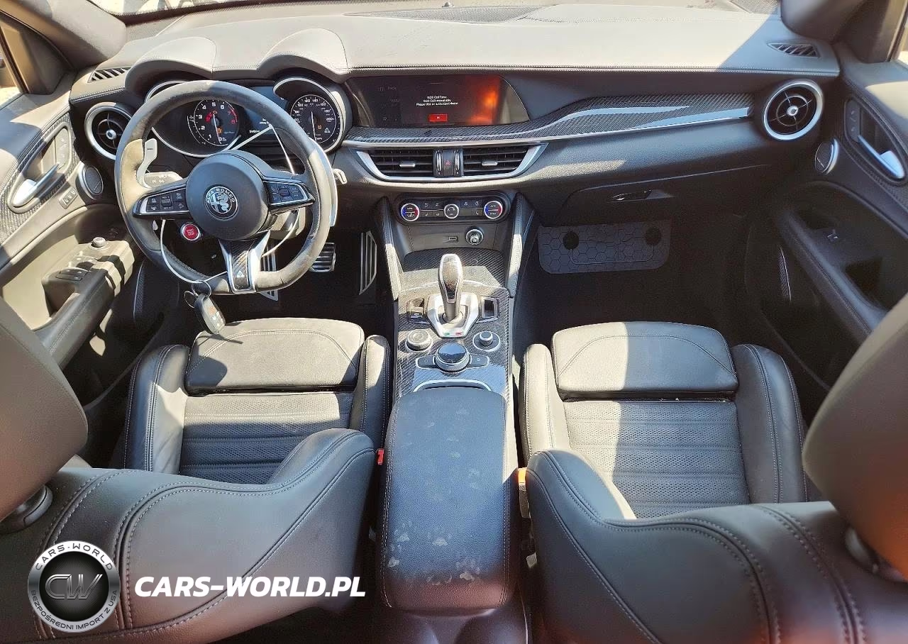 2023 Alfa Romeo Stelvio Quadrifoglio VIN:ZASPAKEV4P7D67536 - 8