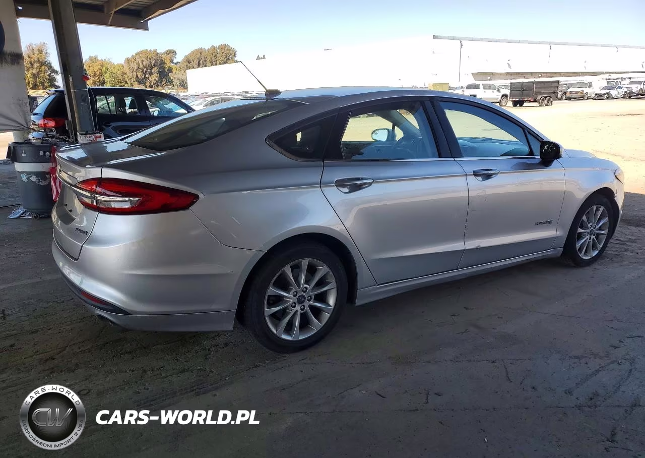 2017 Ford Fusion Se Hybrid VIN:3FA6P0LU4HR374794 - 3