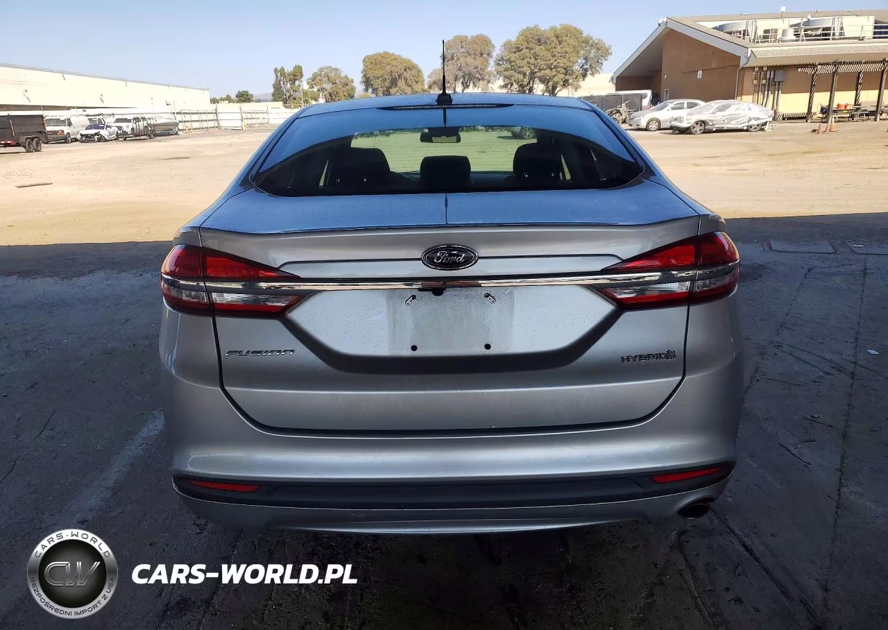 2017 Ford Fusion Se Hybrid VIN:3FA6P0LU4HR374794 - 6