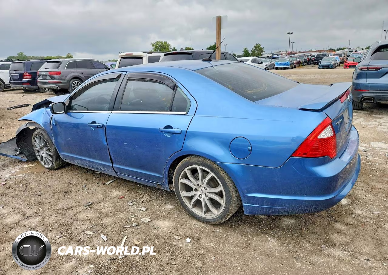 2010 Ford Fusion Se VIN:3FAHP0HG3AR302633 - 2