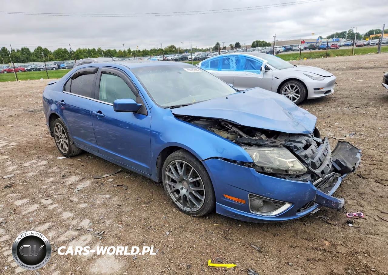 2010 Ford Fusion Se VIN:3FAHP0HG3AR302633 - 4