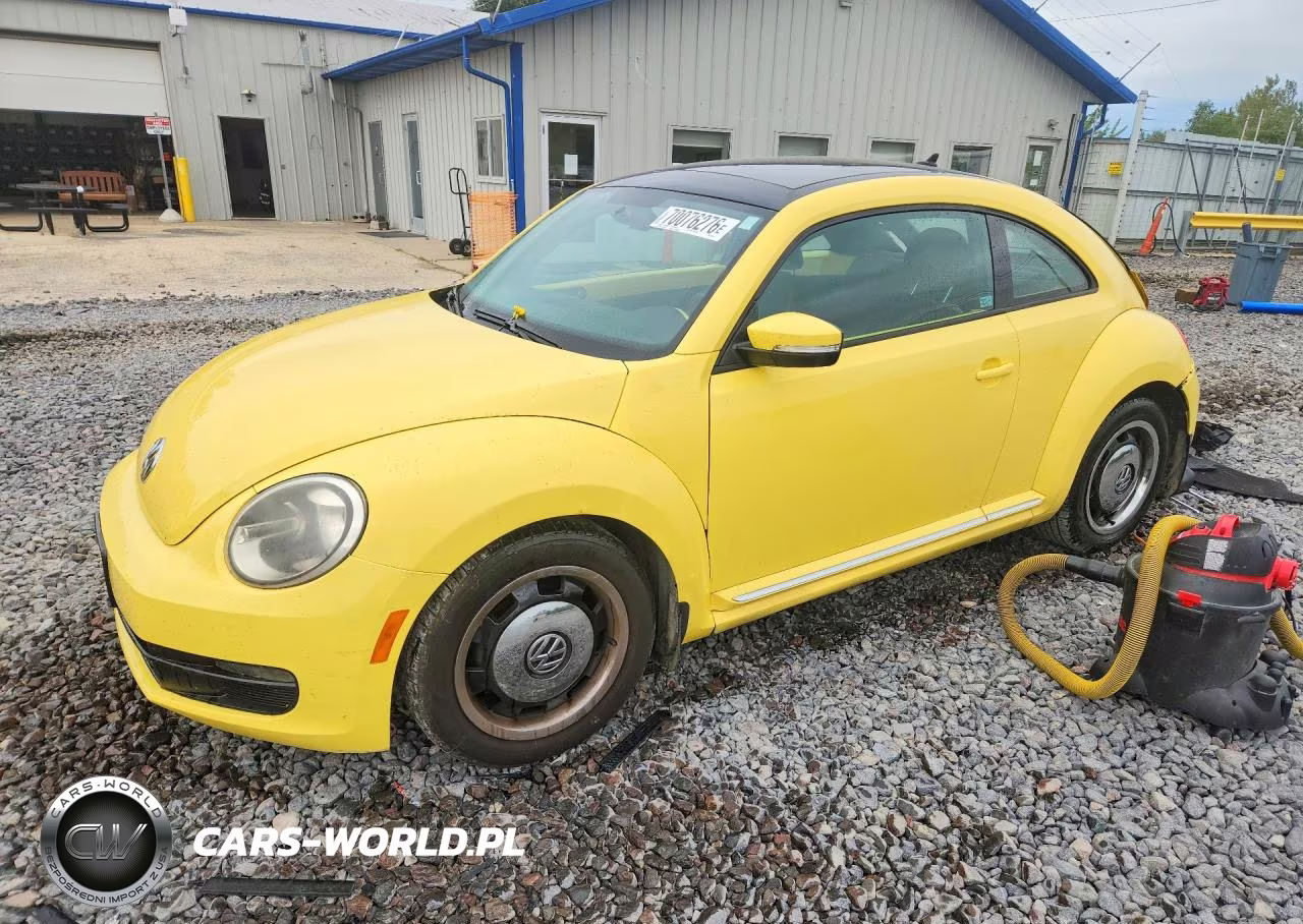 2012 Volkswagen Beetle VIN:3VWJX7AT3CM655124 - 1