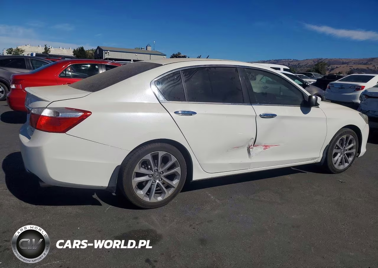 2014 Honda Accord Sport VIN:1HGCR2F58EA190120 - 3