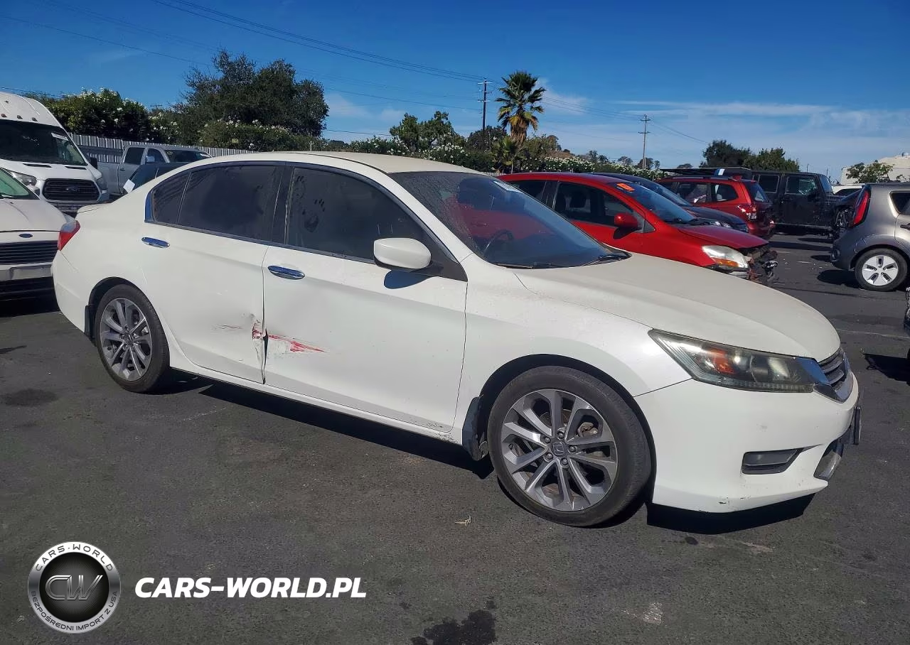 2014 Honda Accord Sport VIN:1HGCR2F58EA190120 - 4