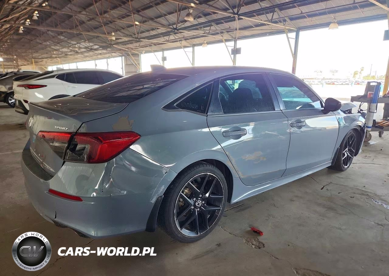 2022 Honda Civic Sport VIN:2HGFE2F51NH555103 - 3