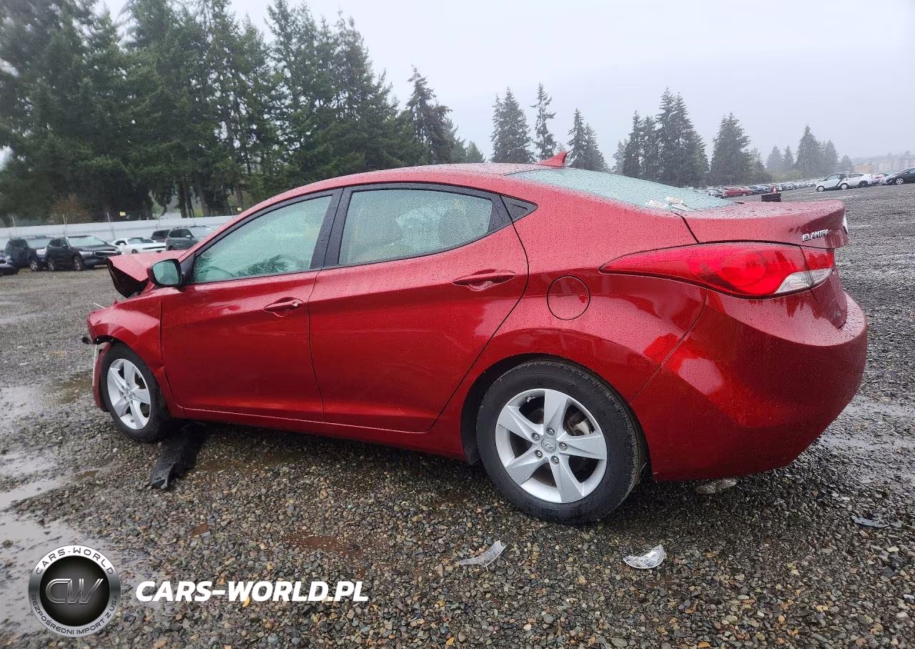2013 Hyundai Elantra Gls VIN:5NPDH4AE4DH254606 - 2
