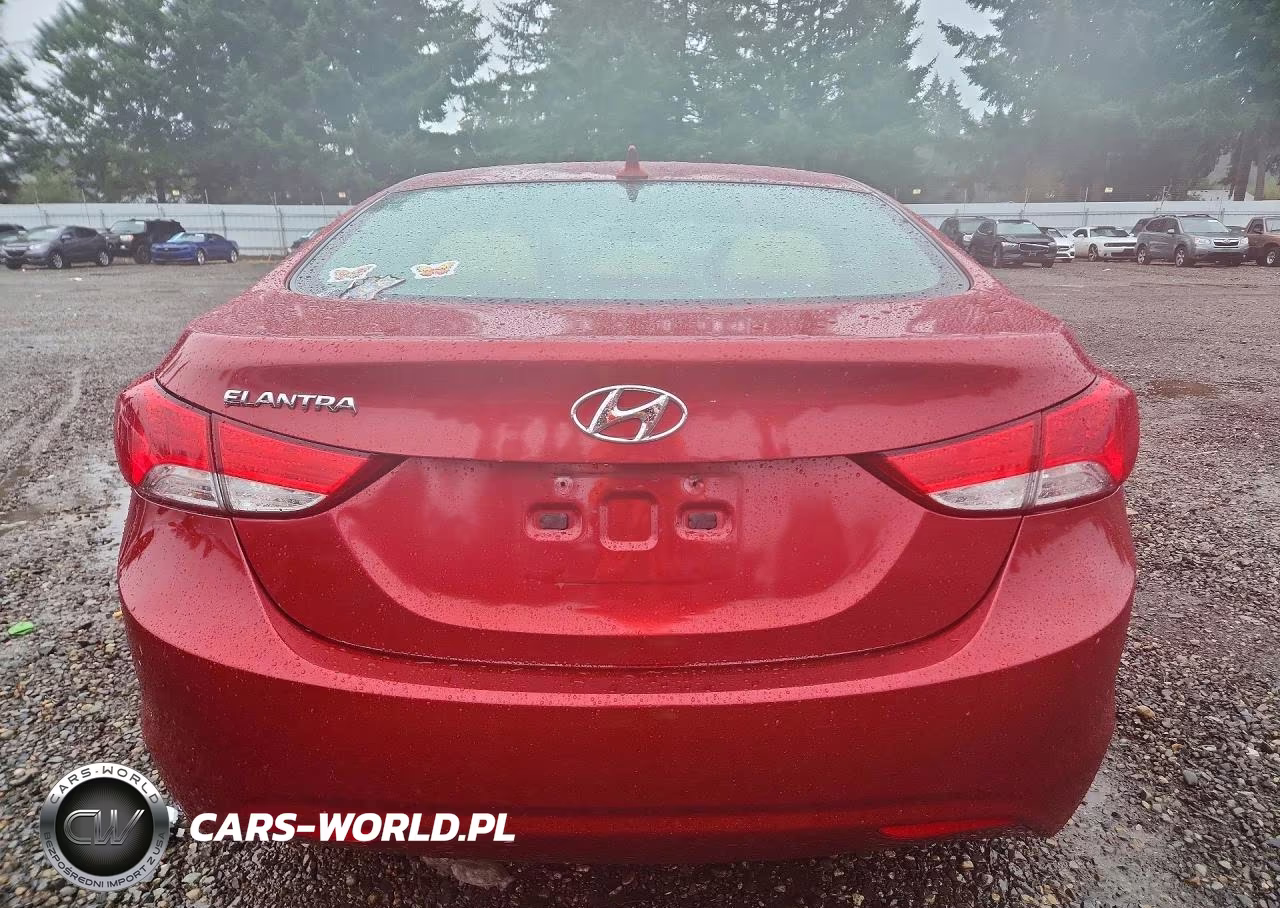 2013 Hyundai Elantra Gls VIN:5NPDH4AE4DH254606 - 6