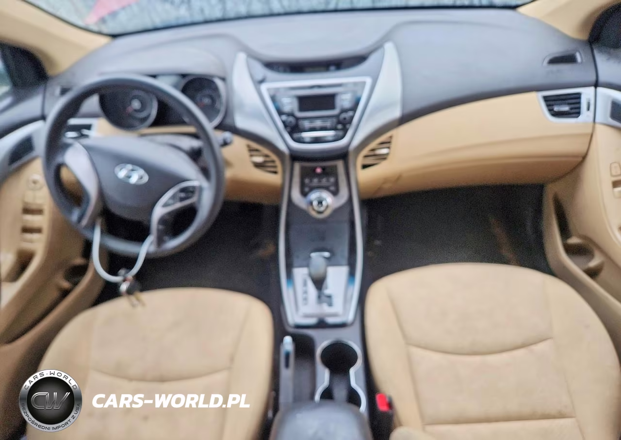 2013 Hyundai Elantra Gls VIN:5NPDH4AE4DH254606 - 8