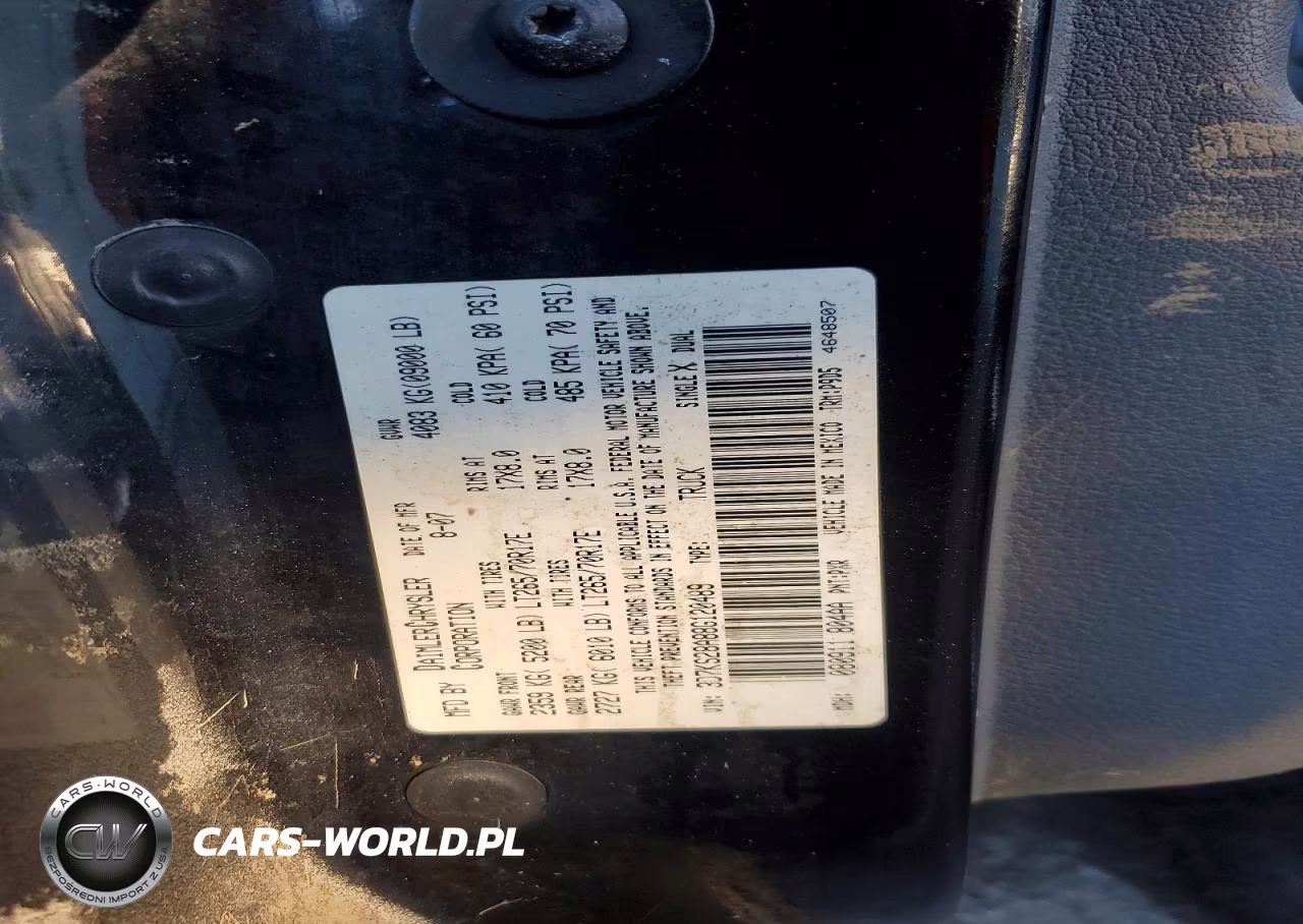2008 Dodge Ram 2500 St VIN:3D7KS28A88G120489 - 12