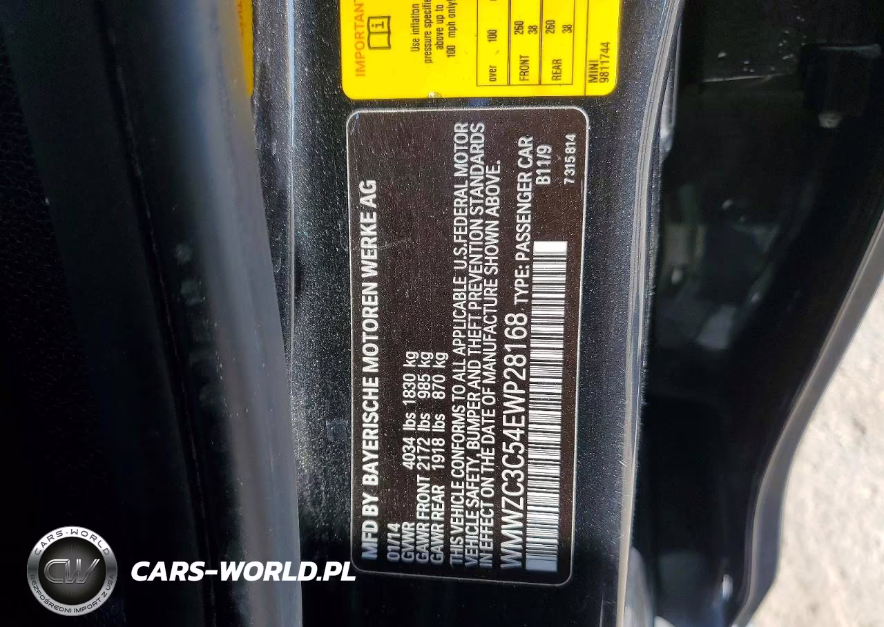 2014 Mini Cooper S Countryman VIN:WMWZC3C54EWP28168 - 12