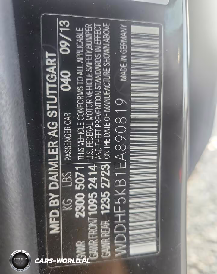 2014 Mercedes-Benz E 350 VIN:WDDHF5KB1EA890819 - 12
