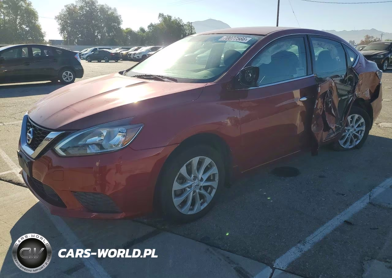 2019 Nissan Sentra Sv VIN:3N1AB7AP0KY425751 - 1