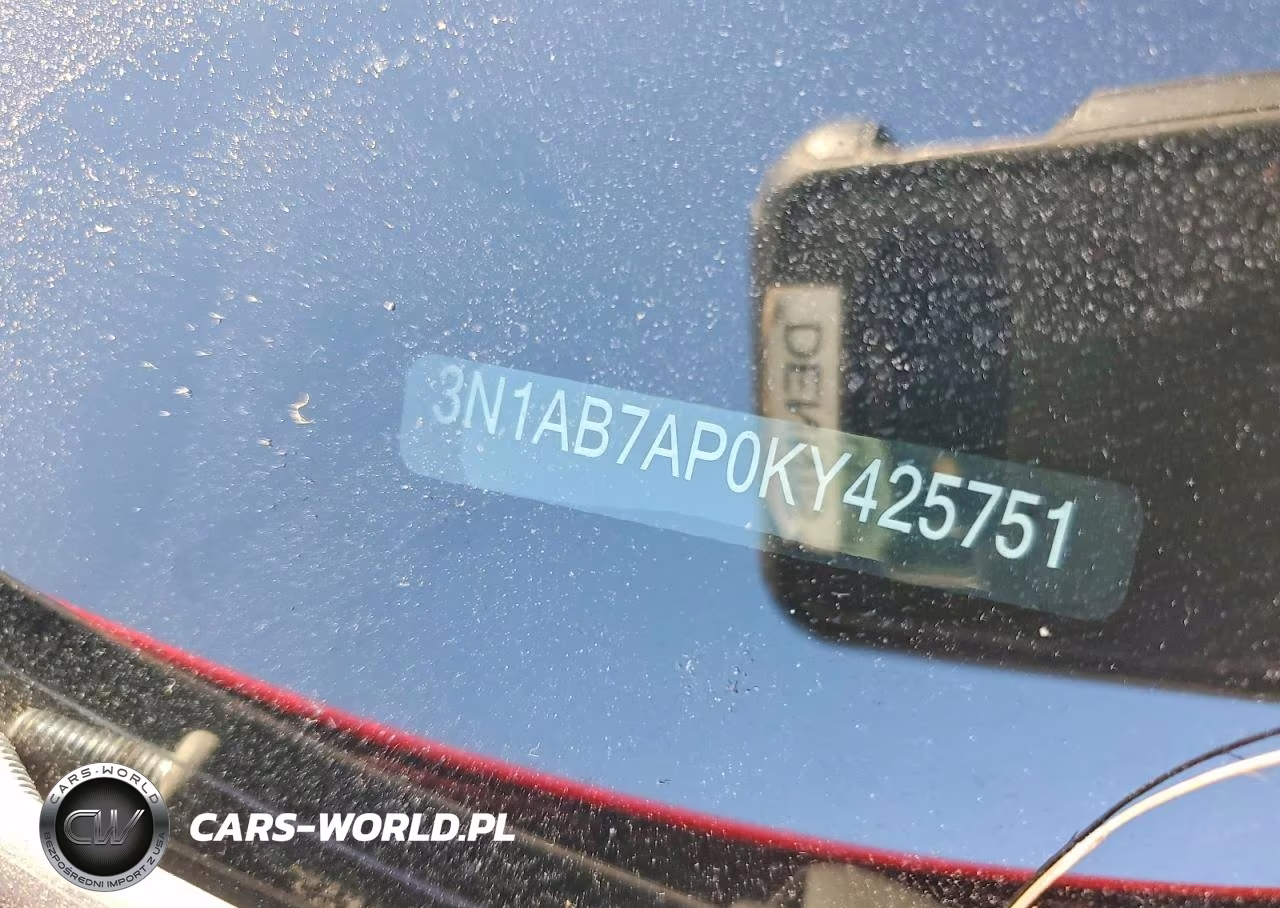 2019 Nissan Sentra Sv VIN:3N1AB7AP0KY425751 - 12