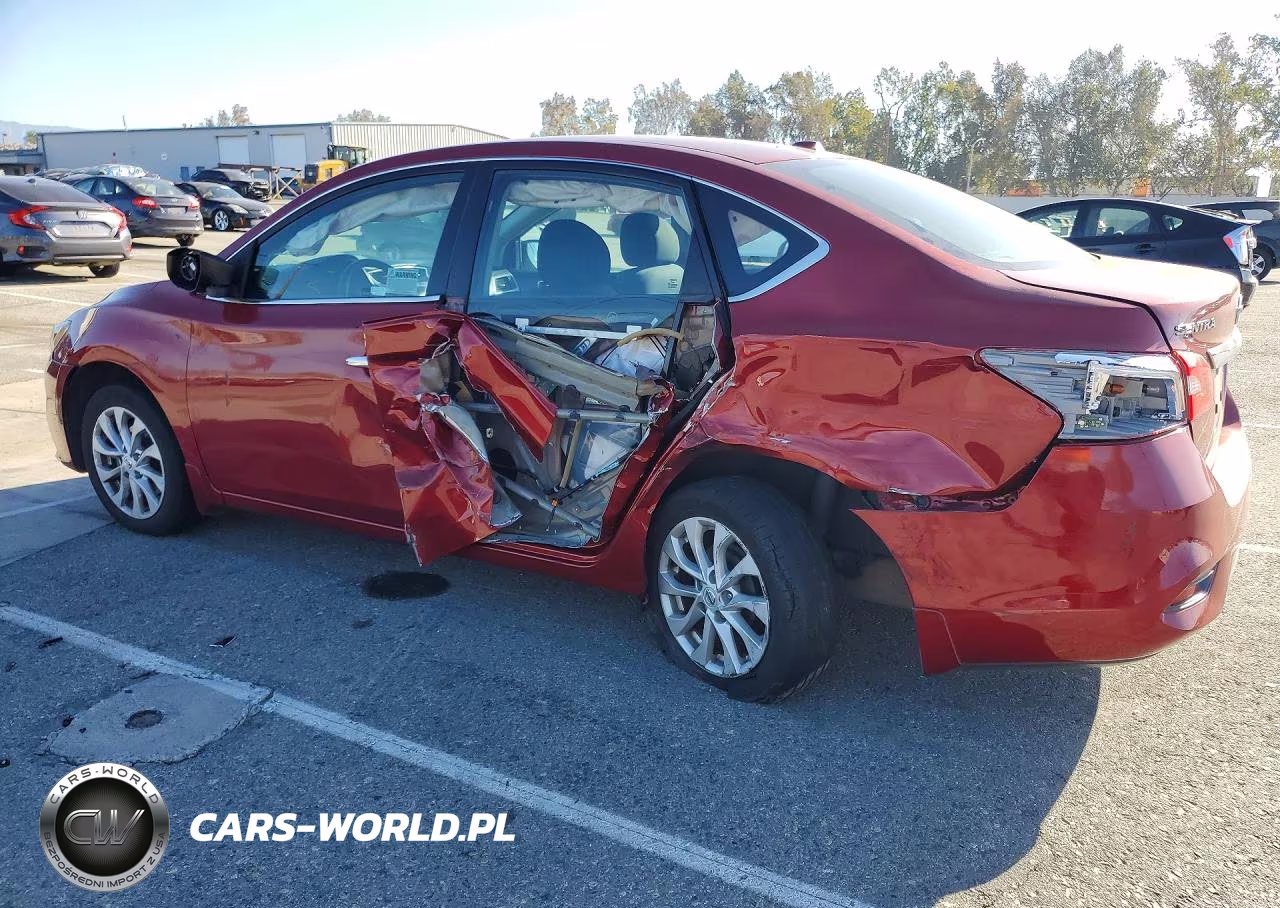 2019 Nissan Sentra Sv VIN:3N1AB7AP0KY425751 - 2