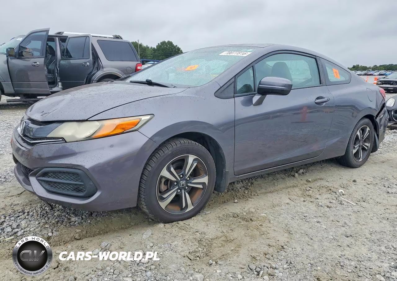 2014 Honda Civic Ex VIN:2HGFG3B89EH517666 - 1