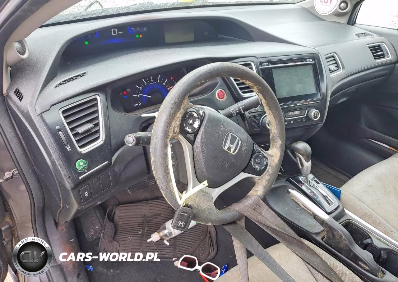 2014 Honda Civic Ex VIN:2HGFG3B89EH517666 - 8