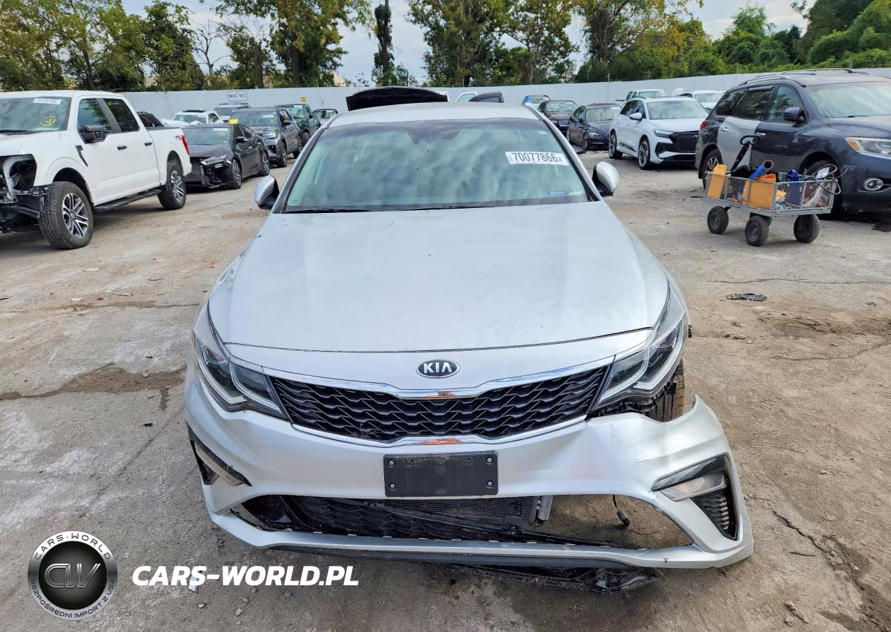 2019 Kia Optima Lx VIN:5XXGT4L3XKG324495 - 5