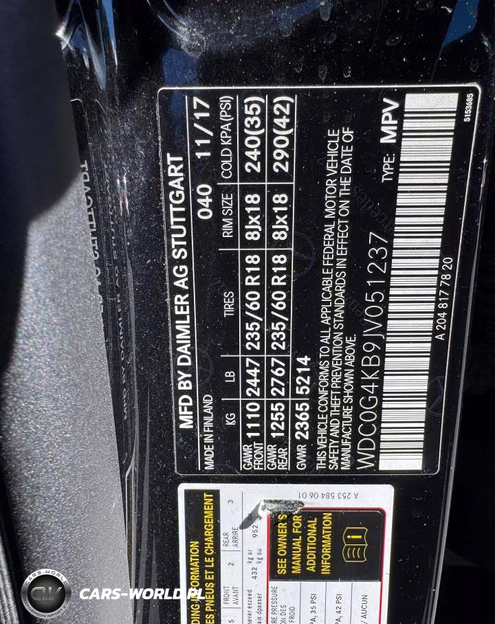 2018 Mercedes-Benz Glc 300 4Matic VIN:WDC0G4KB9JV051237 - 13
