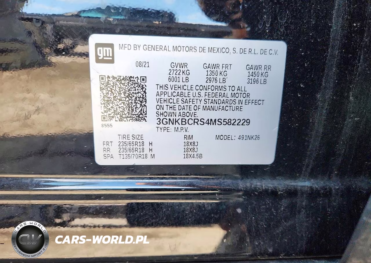 2021 Chevrolet Blazer 2Lt VIN:3GNKBCRS4MS582229 - 12