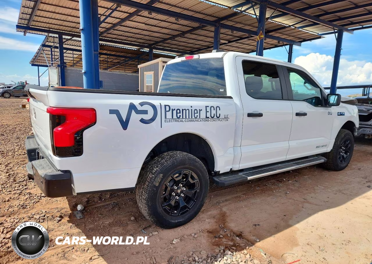 2025 Ford F150 Lightning Pro VIN:1FT6W1B78SWG00077 - 3