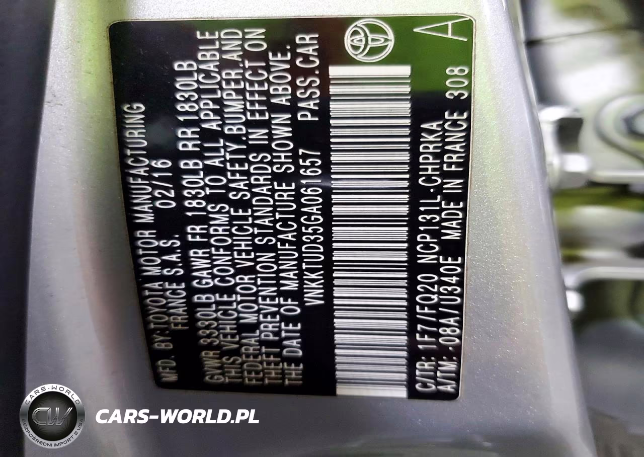 2016 Toyota Yaris 5-Door L VIN:VNKKTUD35GA061657 - 13