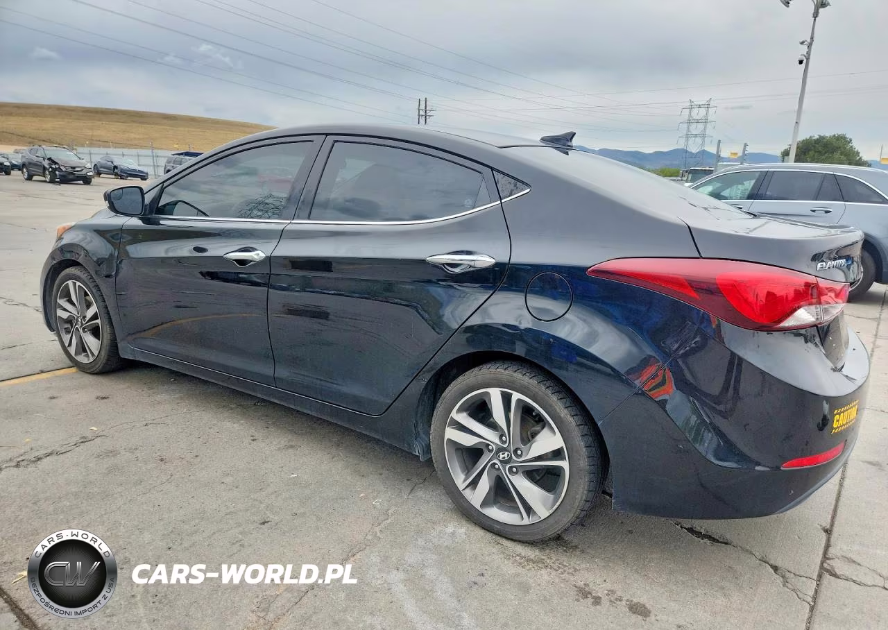 2014 Hyundai Elantra Limited VIN:5NPDH4AE9EH544597 - 2