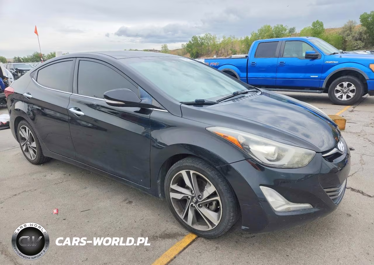 2014 Hyundai Elantra Limited VIN:5NPDH4AE9EH544597 - 4