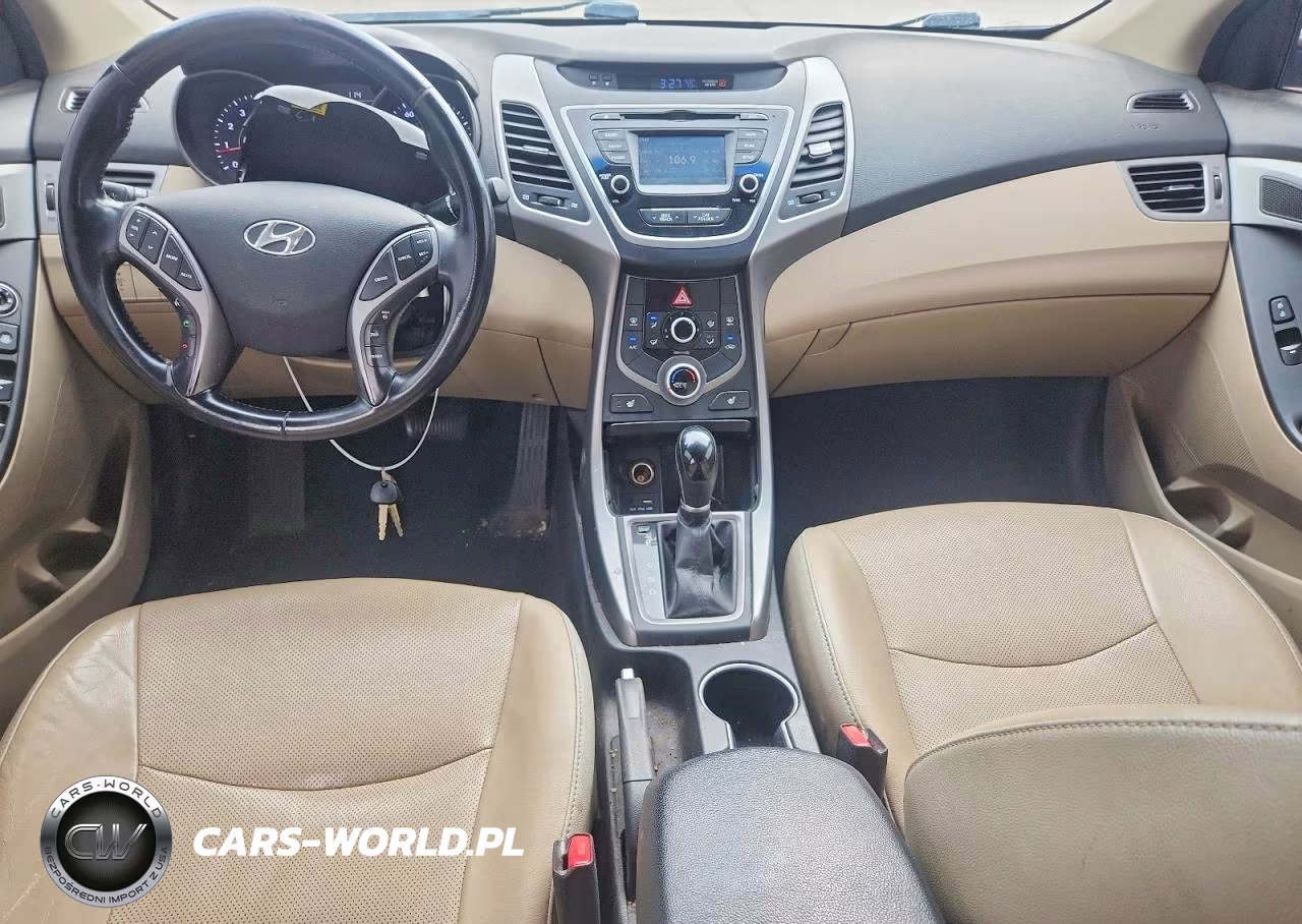 2014 Hyundai Elantra Limited VIN:5NPDH4AE9EH544597 - 8