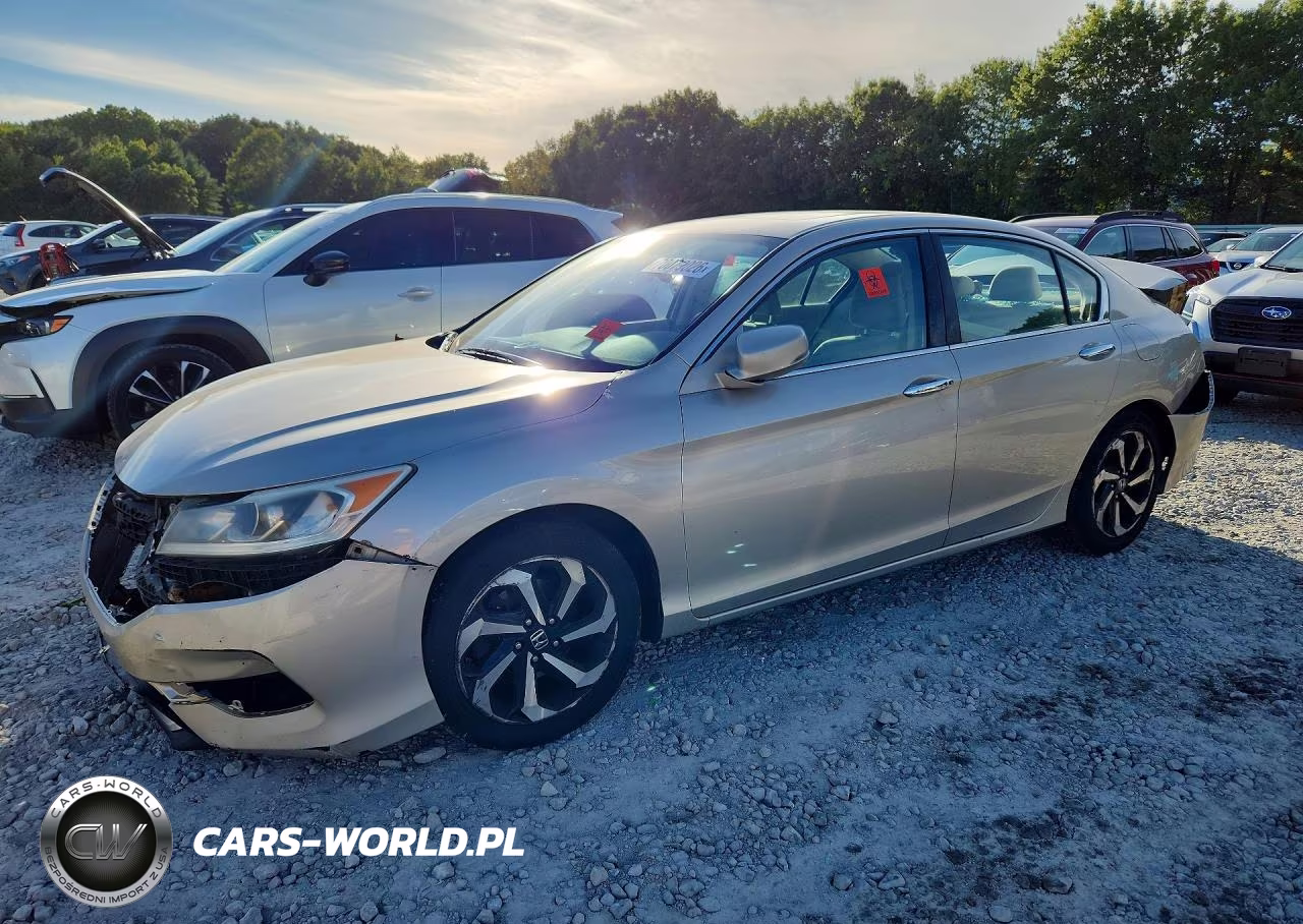 2016 Honda Accord Ex VIN:1HGCR2F74GA139492 - 1