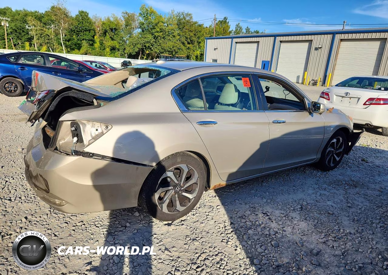 2016 Honda Accord Ex VIN:1HGCR2F74GA139492 - 3