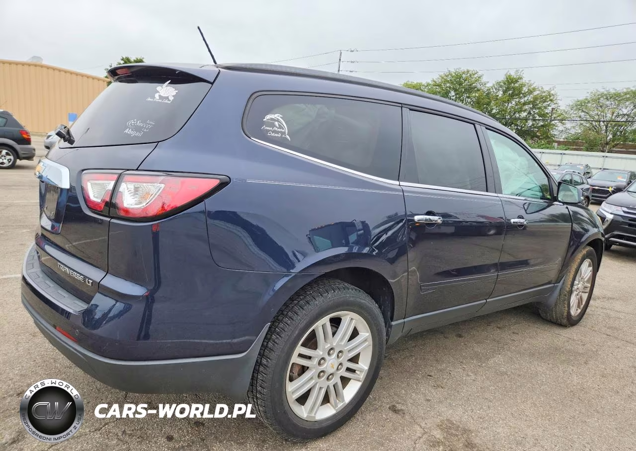 2015 Chevrolet Traverse Lt VIN:1GNKRGKD9FJ386838 - 3