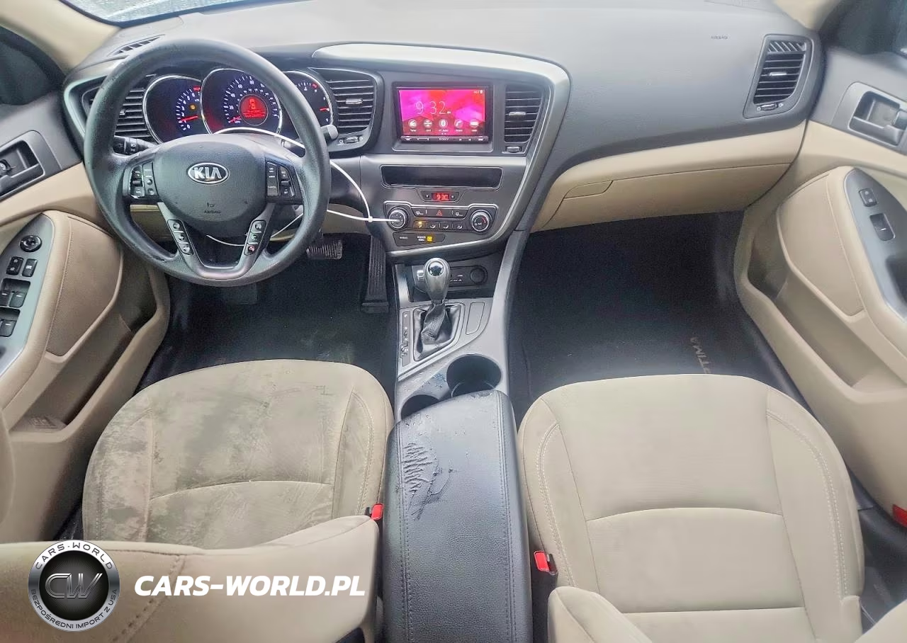 2013 Kia Optima Lx VIN:5XXGM4A75DG224018 - 8