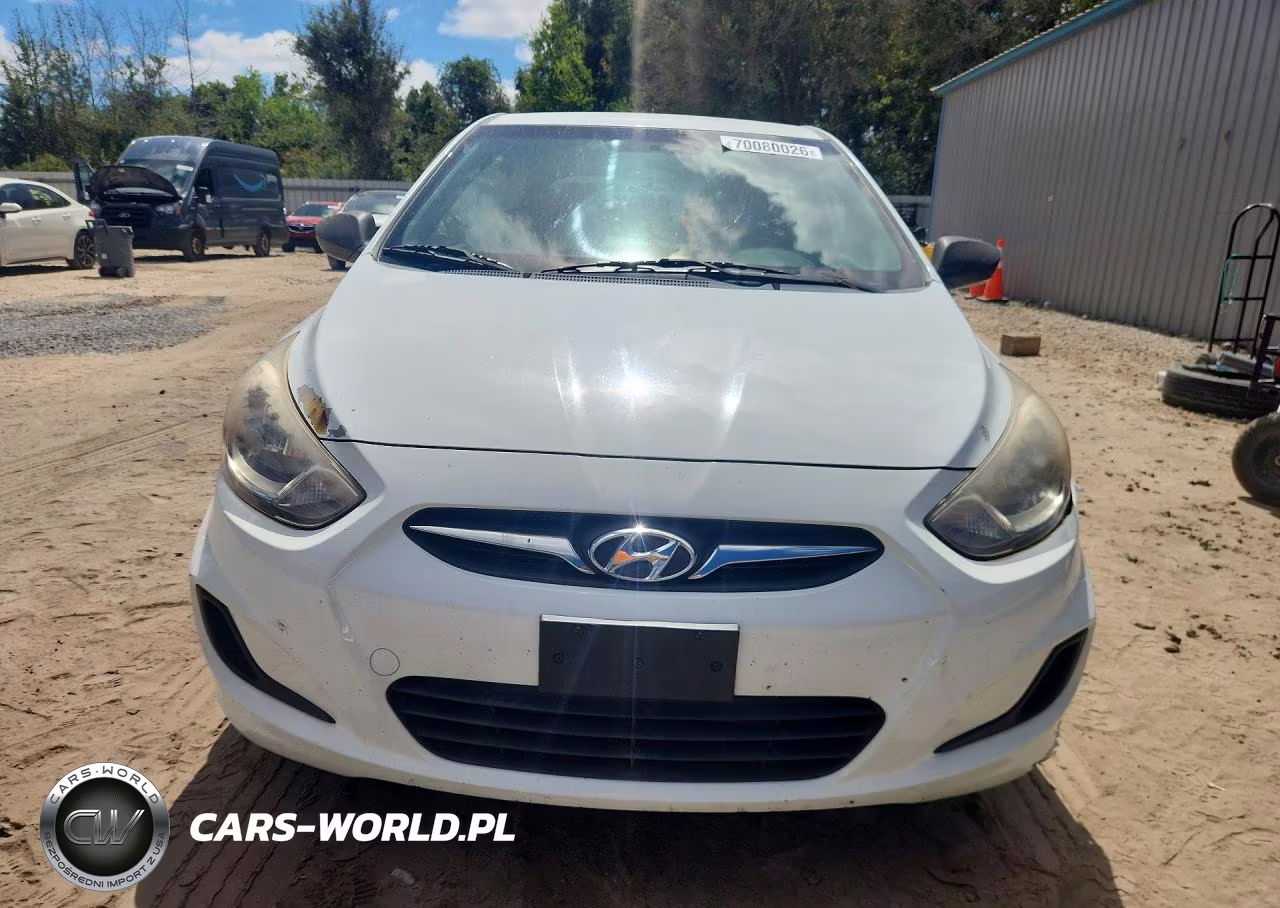 2012 Hyundai Accent Gs VIN:KMHCT5AE4CU012933 - 5