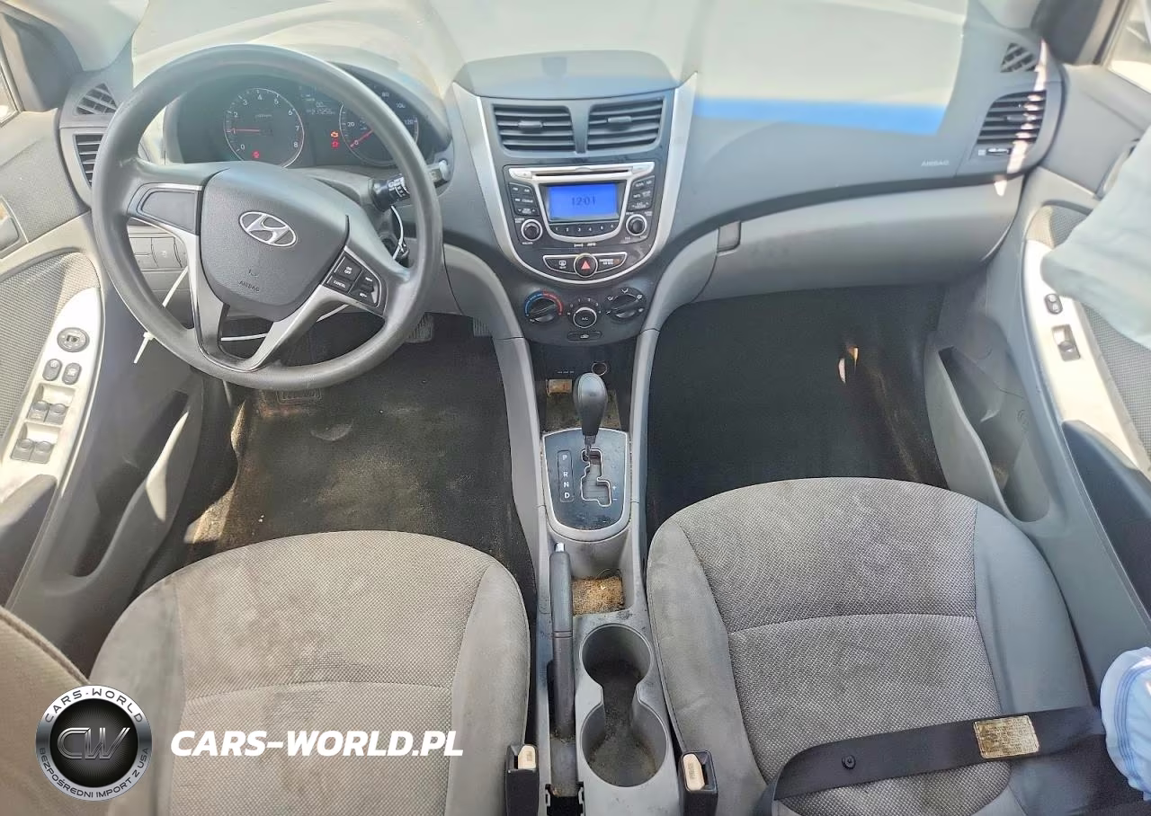 2012 Hyundai Accent Gs VIN:KMHCT5AE4CU012933 - 8