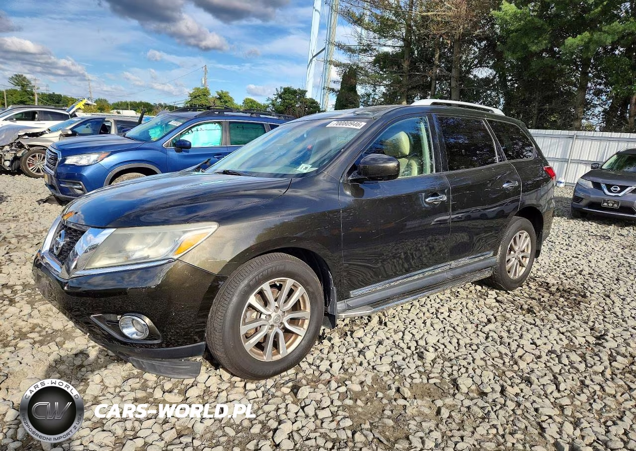 2015 Nissan Pathfinder Sl VIN:5N1AR2MM0FC607568 - 1