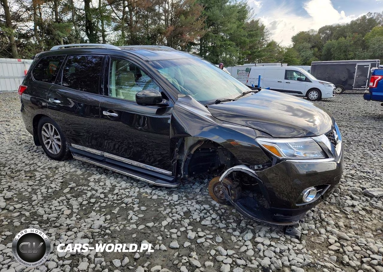 2015 Nissan Pathfinder Sl VIN:5N1AR2MM0FC607568 - 4